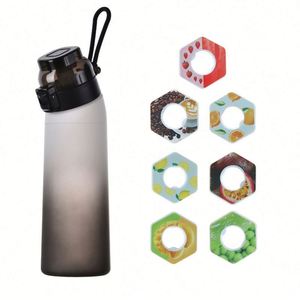 Bouteille d'eau portable écologique en Tritan, saveur fruitée, 650 ml, avec paille rabattable, compatible eau bouillante, anti-corrosion, passe au lave-vaisselle - Product Image 4