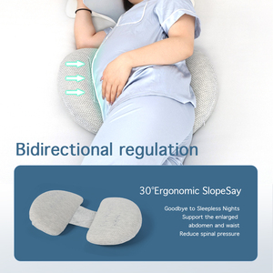 Borboleta espuma memória maternidade gravidez travesseiro para mulheres grávidas suporte portátil para costas quadris maternidade confortável travesseiro - Product Image 2