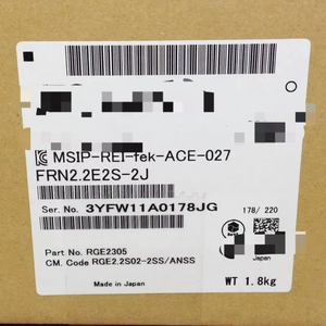 محول FRN2.2E2S-2J، تم حفظه كقطعة غيار في المصنع، جديد وأصلي، متوفر في المخزون، مخصص للأتمتة الصناعية PAC - Product Image 1