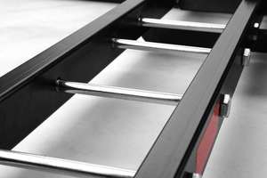 Rak boncengan pembawa sepeda motor skuter, rak dudukan pengunci anti-miring dengan kapasitas 500LB - Product Image 3