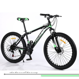Venta al por mayor de fábrica: Bicicleta de montaña de 26 y <span class=keywords><strong>29</strong></span> <span class=keywords><strong>pulgadas</strong></span> con neumático ancho 3.0, modelo de exportación, cuadro de acero de alto carbono, suspensión doble con horquilla de resorte. - Product Image 2