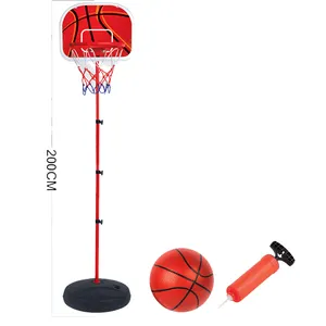 Oyun çocuk açık spor oyuncak 1.2m kaldırma basketbol standı fiziksel egzersiz ekip çalışması eğitim basketbol çocuklar için Set