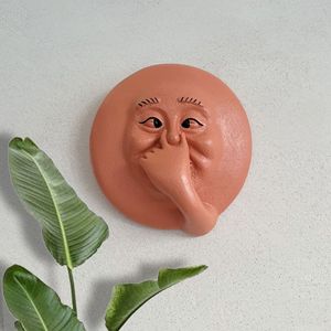 Divertida estatua de resina humorística para el hogar, Hotel, oficina, decoración de pared para SALA DE Yoga, inodoro, Navidad para nuevos productos transfronterizos - Product Image 4