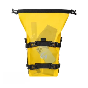 Tas Sadel Motor Kapasitas Besar Anti Air Bahan EVA Serat Karbon Penyimpanan Peralatan 5-8L Bersepeda Outdoor - Product Image 6