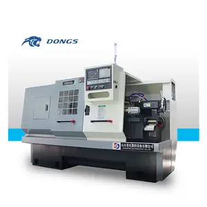 DONGS CK6150 Chine métal 3 JAW mandrin hydraulique tour CNC machine horizon plat lit tour CNC Torno tour CNC machine prix