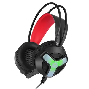 WESDAR grosir Headset Gaming BT nirkabel 2.4GHZ dengan mikrofon, headset game nirkabel BT gaming