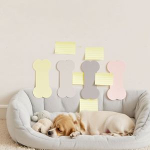 Notes autocollantes créatives personnalisées en forme d'os, colorées, transparentes, essentielles pour la rentrée scolaire - Product Image 5