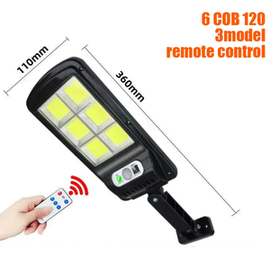 أضواء الشوارع بالطاقة الشمسية في الهواء الطلق مقاوم للماء بمصباح LED الكل في واحد أضواء الشوارع بالطاقة الشمسية للفناء والحديقة - Product Image 2