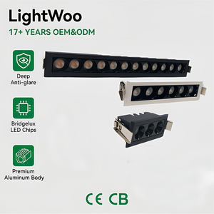 Lámpara de Techo LED Moderna con Rejilla, 5CCT Seleccionables, Acabado Blanco, para Oficina, Banco, Recepción, Muestra Gratis Disponible Ahora - Product Image 2