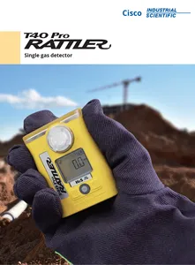 Industrial Scientific T40 Pro Digital LCD Display <b>Portable</b> Single <b>Gas</b> Leak Detector IP66/68 Multi-Alarm <b>Gases</b> - Product Image 6