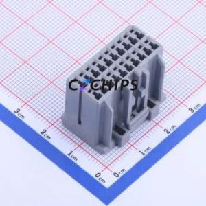 179057-6 Housing (Wire-to-Board / Wire-to-Wire) P=2.5mm Connector 2x10P 2.5mm 5.2mm 2 - Product Image 2