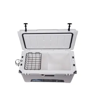 Kuer 110QT large rotomolded cooler box fishing portable handle beer coolers for home bars made in China foam cooler box