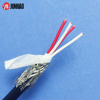 JUNHAO 4-adriges 20AWG PVC-Abgeschirmtes Verseiltes Blankkupferkabel für Industrie-/Computeranwendungen