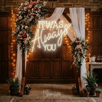 Insegna al Neon LED Personalizzata per Decorazione Matrimoni e Feste, Insegna Luminosa LED Personalizzata per Matrimoni, Compleanni e Cerimonie, Luci al Neon per Decorazione Murale