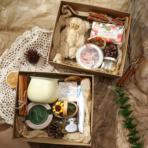 Promotional Custom Fashion SPA Gift Set with <strong>Soap</strong> for Female Scented Candle Gift Set Box for Girlfriend - Product Image 4