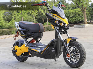 Moto électrique urbaine pliable à moteur sans balais 1000W, batterie lithium 72V, cadre en acier rapide, modèle électronique intelligent - Product Image 5