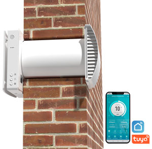 Airwoods Erv Habitación individual Sistema ERV descentralizado Purificación Ventilación con sensor de CO2 Control de sensor de humedad - Product Image 4