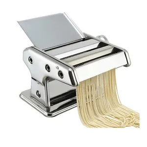 Stainless Steel Mini Manual Pasta Maker Rice Noodle Press Machine Pasta Maker 260Mm Pasta Maker Noodle Machine