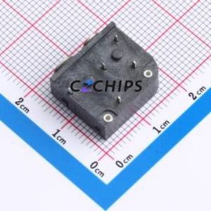 PJ17076-B Audio <b>Connector</b> (<b>Headphone</b>) Through hole Component (THT) <b>Connector</b> 50mA 12V - Product Image 2