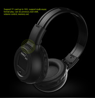 Casque Stéréo Sans Fil ZEALOT B570 le Plus Vendu avec Écran LCD, Entrée Auxiliaire, LED RGB, Design en Plastique, Batterie 1800mAh