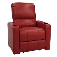 Fauteuil inclinable en cuir PU pour la maison, siège de cinéma VIP électrique mobile, canapé de cinéma