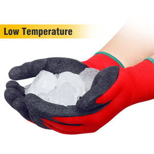 XINGYU Guantes de Seguridad PARA EL Trabajo, Protectores Personales de Látex y Poliéster, Recubiertos de Arrugas, 13G - Product Image 4