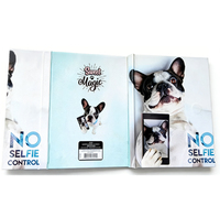 Carnet à couverture rigide personnalisé en carton, carnet pliable magnétique, journal confidentiel, impression sur carton pour entreprises