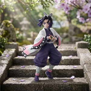 Figuras de Anime de PVC Auténticas al por Mayor, Caja Sorpresa, Escena de Batalla de <span class=keywords><strong>Demon</strong></span> Slayer, Shinobu <span class=keywords><strong>Kocho</strong></span>, Douma, Juguetes Coleccionables - Product Image 2