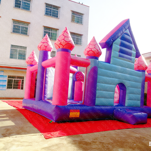 Fábrica al por mayor personalizado <span class=keywords><strong>Luna</strong></span> comercial PVC inflable Casa de rebote Unisex Jumping Castle Blower venta diversión impresa - Product Image 1