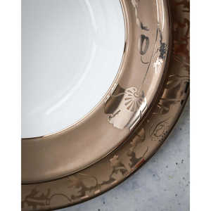 Service de table en porcelaine de luxe Andria Ginori en os de Chine, forme de lac avec décoration Vanitas, vaisselle de restaurant pour un usage domestique - Product Image 3