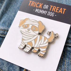 Pin <span class=keywords><strong>de</strong></span> Esmalte Duro Personalizado, Diseño <span class=keywords><strong>de</strong></span> Perro Momia <span class=keywords><strong>de</strong></span> Dibujos Animados, Insignia Metálica <span class=keywords><strong>de</strong></span> Esmalte Suave para Decoración y Regalos Promocionales - Product Image 1