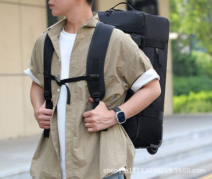 Waterproof Weekender Durable Large Capacity Duffel <strong>Bag</strong> Carry <strong>on</strong> Luggage Sport Travel <strong>Bags</strong> With <strong>Wheels</strong> <strong>Kit</strong> - Product Image 2