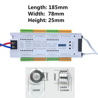 Détecteur de mouvement PIR HELAN pour éclairage d'escalier à 32 marches avec variateur et contrôleur automatique, charge maximale 350W, garantie 2 ans, bande LED