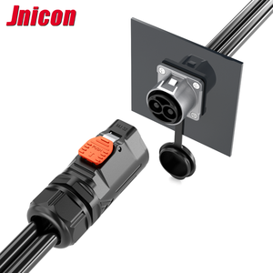 Jnicon MJ32 IP67 Waterproof Connectors 120A Max Power Connector Wire Cable Electric Solar Batteries Connector