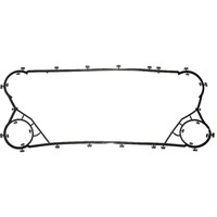 Joint de plaque PHE en caoutchouc vulcanisé NBR EPDM FKM, type à clipser, matériau personnalisé pour CVC et réfrigération, usine chinoise, commandes en gros
