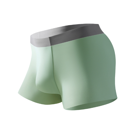 7-Pack Seamless Nylon-Spandex Boxer Briefs (012): seven-colour assortment reference
