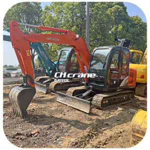 Gebruikt Hitachi ZX60 minigraafmachine, kleine graafmachine, graafbak, lage prijs, Hitachi tuingereedschap te koop - Product Image 1