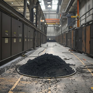 Polvere di ferro Super Fine di vendita calda polvere magnetica a magnete Fine polvere di minerale di ferro Magnetite - Product Image 2