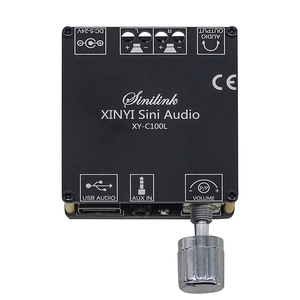 XY-C100L Sini Audio 100W แผงวงจรขยายสัญญาณเสียงสเตอริโอ BT ปรับแต่งแบบสเตอริโอ360องศาแบบไม่มีขั้น - Product Image 2