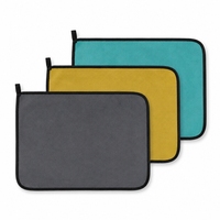 Chiffons de nettoyage de miroirs durables en gros pour usage domestique, absorbants, non pelucheux, sans traces d'eau, serviettes de nettoyage de vitres de voiture