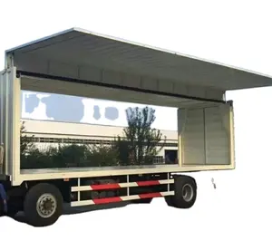 Hot selling 4X2 wingspan box truck for sale