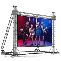 TOP LED P3.9 P5 P2.5 P10 Ali Detalles de video sexy completo Panel grande flexible Programable Pantalla de visualización digital de video Sxey para exteriores