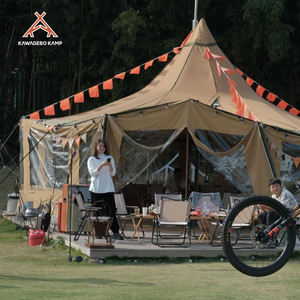 Kawagebo Kamp 13m, 10m, 8m, 6.5m tela esterna grande cappello gigante indiano Tipi Teepee piramide tenda per feste Glamping evento nuziale - Product Image 2