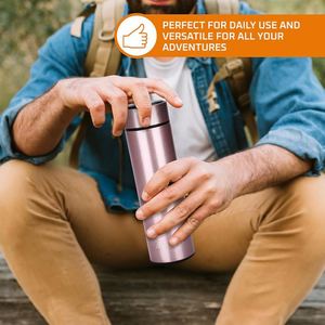 Custom Logo 500ml Vacuum Insulated Smart Thermos Drinking <b>Bottle</b> Stainless Steel Temperature Smart Water <b>Bottle</b> with Led Display - Product Image 2