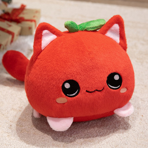 Peluche Personalizado Creativo con Forma de Gato Frutal, Juguete de Peluche Suave - Product Image 3