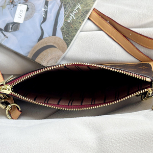 Luxury Designer Inspired Monogram Canvas Chain Crossbody Shoulder Bag Women Messenger Bag - Product Image 2