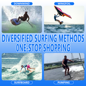 ODM/OEM 106CM Small Lightweight Carbon Wave Hydrofoil Surfing Wing Foil <b>Water</b> Play Pumping Pump Efoil Surfboard for Foil Board - Product Image 3