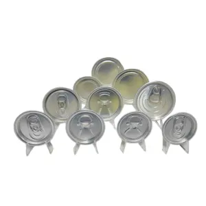 Wholesale 200RPT Reusable Metal Seal Beverage Canning Easy Open Aluminum Can Lid