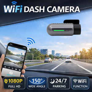 Cámara para Auto WiFi 1080P con Gran Angular, DVR, Control por Aplicación, Sensor G, WDR, Grabación en Bucle, Monitor de Estacionamiento 24H, Visión Nocturna - Product Image 2