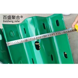 Đường cao tốc lan can bảo vệ hai sóng W chùm bảo vệ đường bảo vệ đường được sử dụng an toàn thép mạ kẽm đường cao tốc lan can - Product Image 5